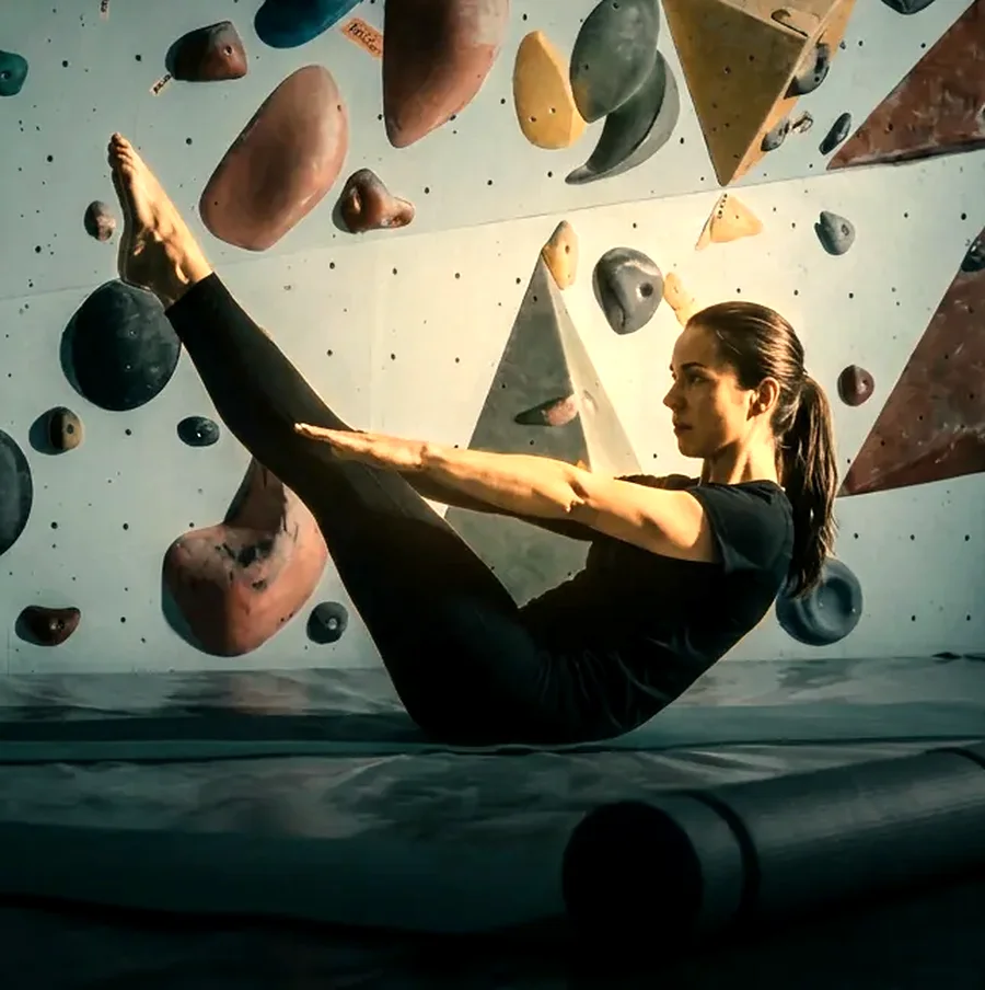 Pilates for climbers at The Climbing Works