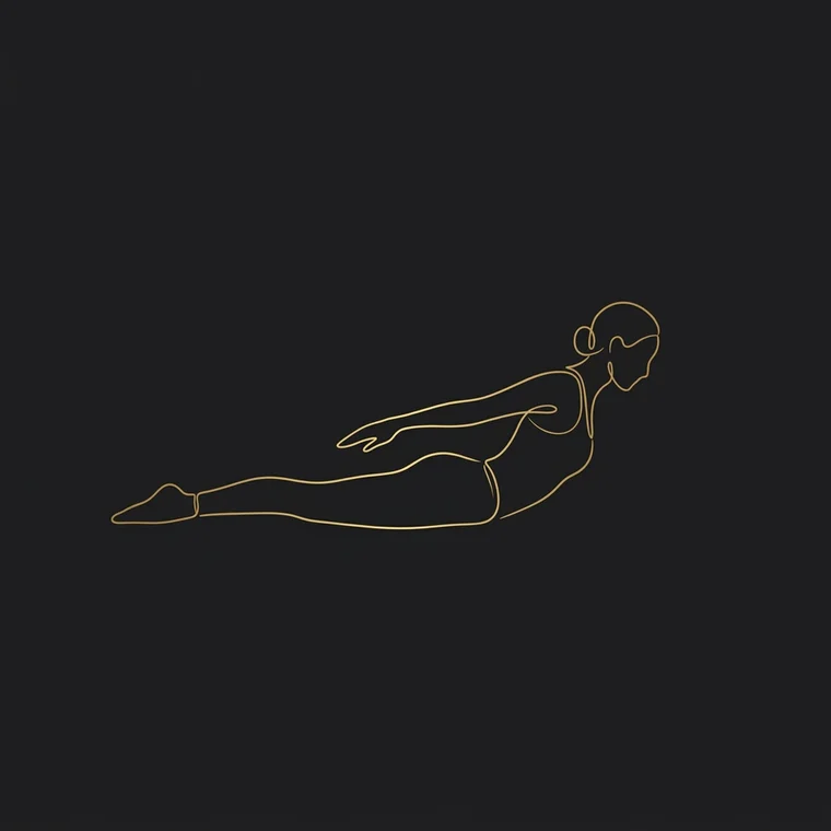 Line drawing — Breaststroke & Swimming